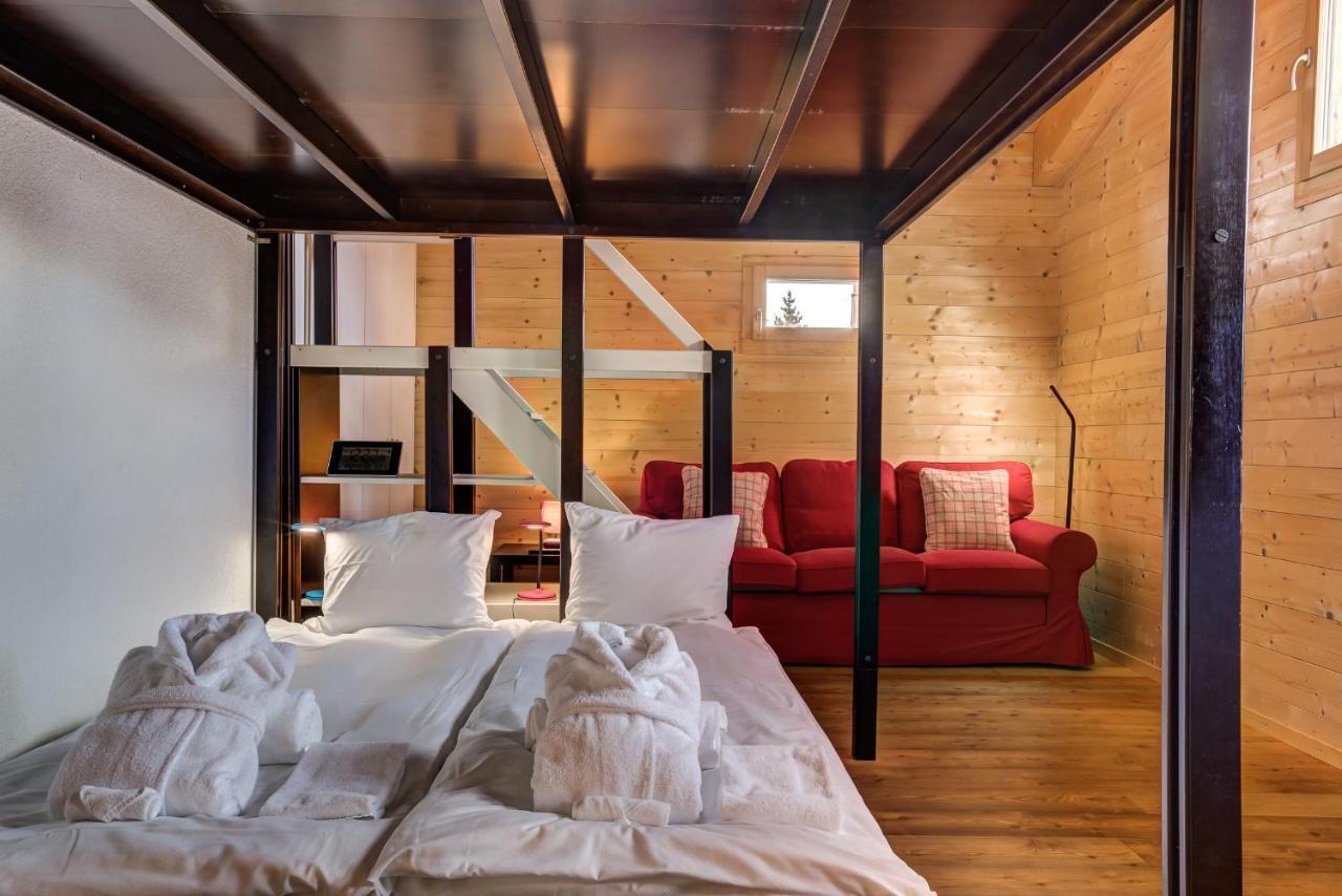Chalet Flocon De Neige - Jacuzzi - Sauna لا تزوماز المظهر الخارجي الصورة