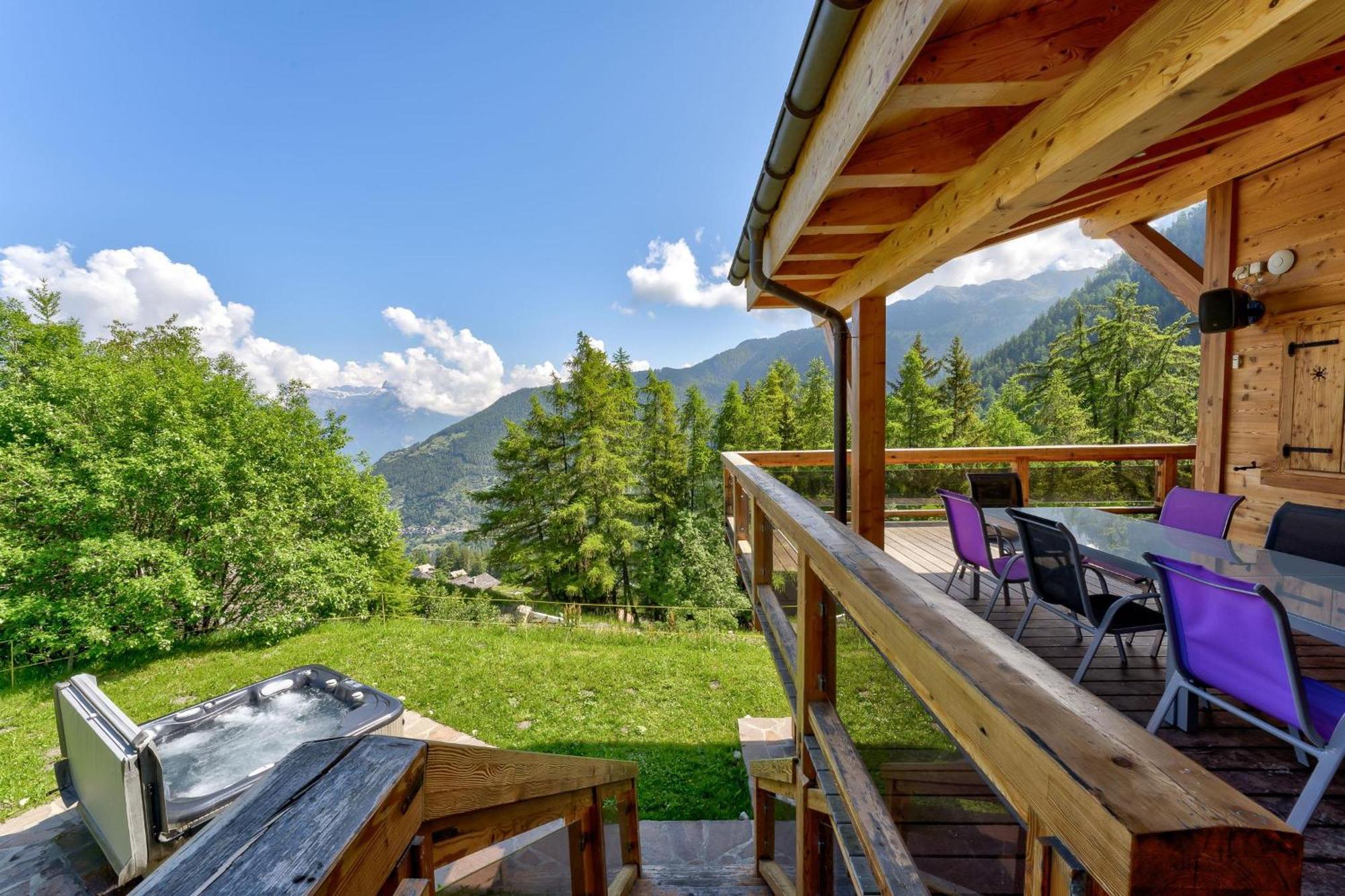 Chalet Flocon De Neige - Jacuzzi - Sauna لا تزوماز المظهر الخارجي الصورة